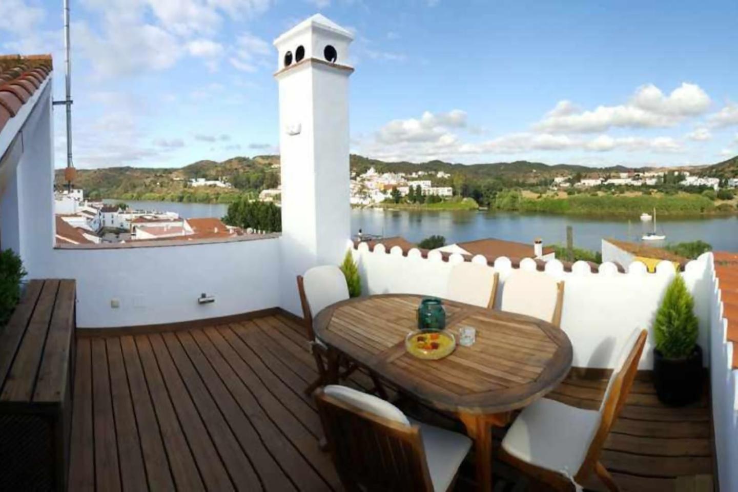 Casa Rural La Raba Terraza Con Increibles Vistas Sanlúcar de Guadiana 외부 사진