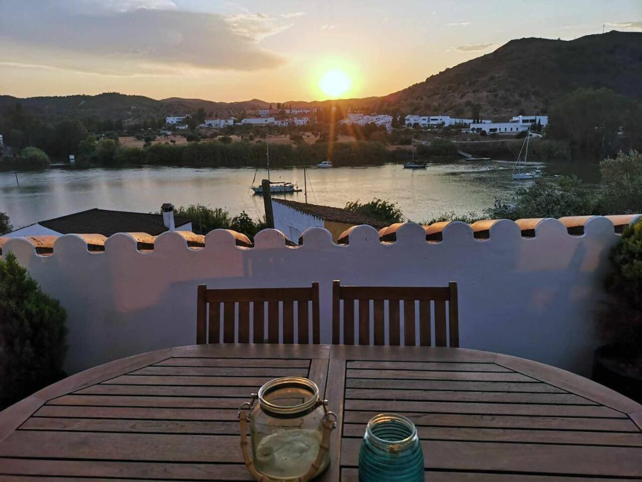Casa Rural La Raba Terraza Con Increibles Vistas Sanlúcar de Guadiana 외부 사진